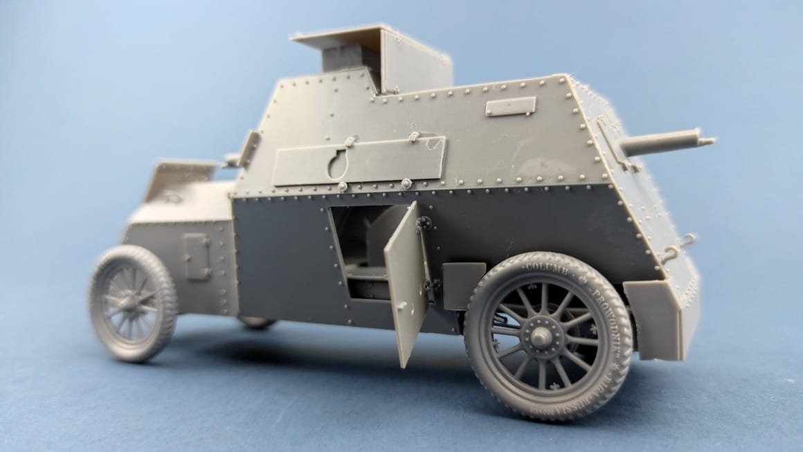 Copper State Models 35007 Russian &amp;quot;RB&amp;quot; Armoured Car 1/35 – zdjęcie 4