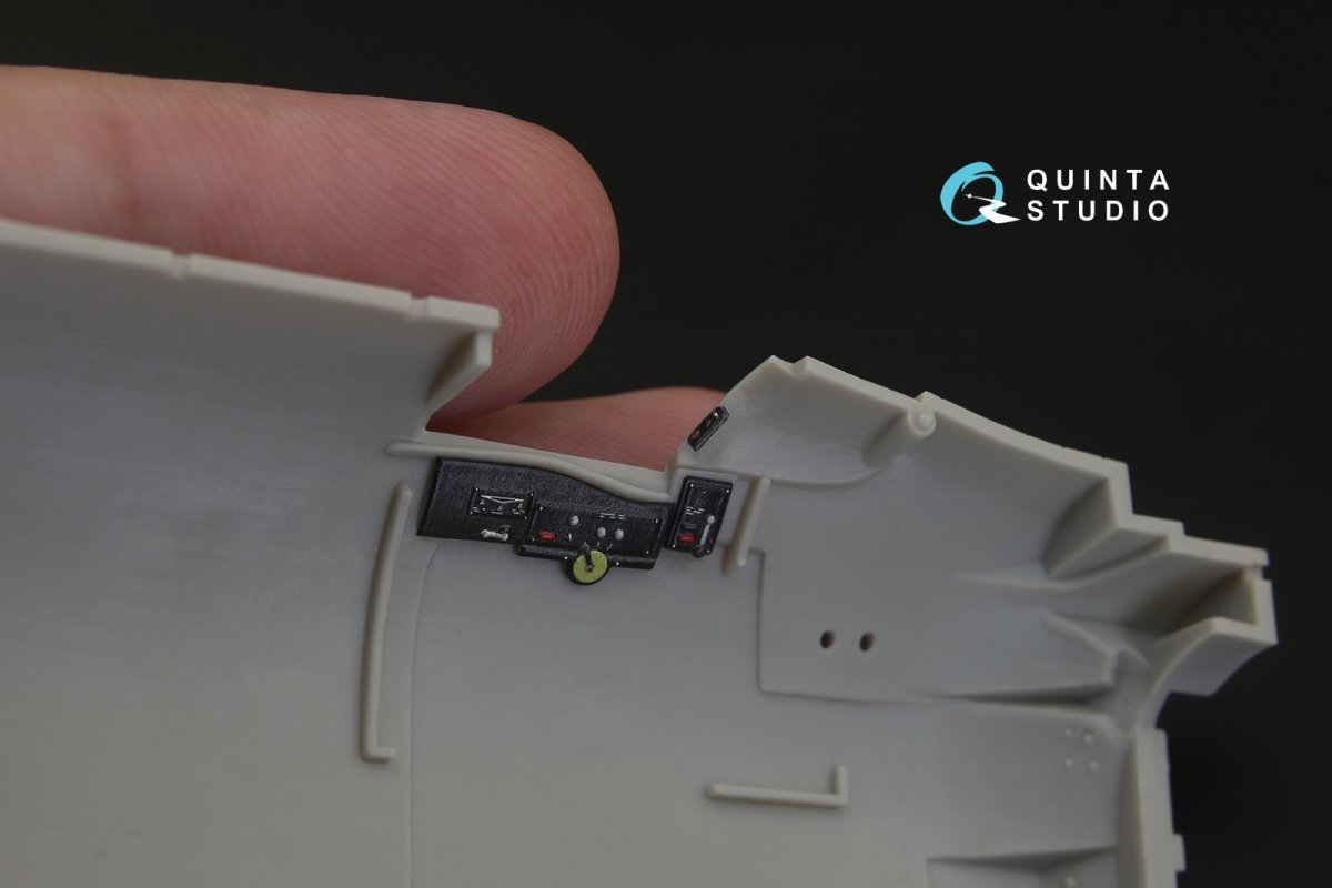 Quinta Studio QD48124 A-1J 3D-Printed &amp;amp; colored Interior on decal paper (for Tamiya kit) 1/48 – image 7