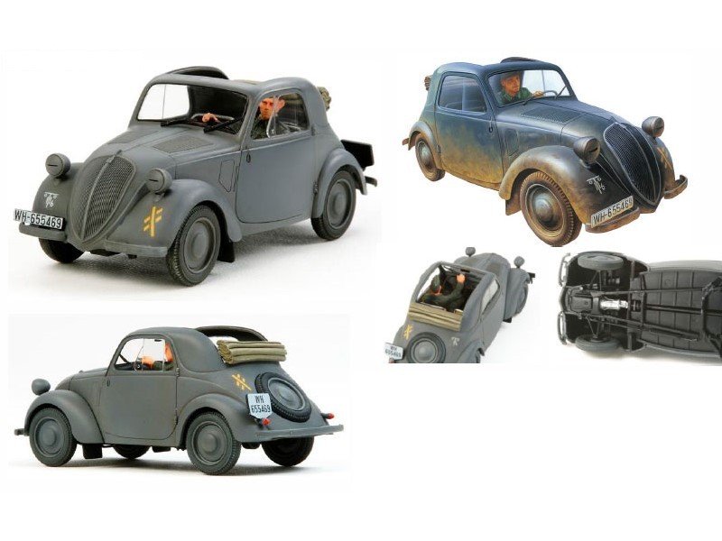 Tamiya 35321 Simca 5 Staff Car 1/35 – Bild 3