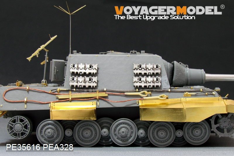 Voyager Model PEA328 WWII German Sd.Kfz.186 Panzerjäger &amp;quot;Jagdtiger&amp;quot; Schurzen (For DROGON) 1/35 – imagen 2
