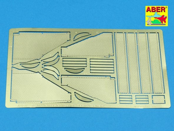 Aber 35A017 Błotniki do wozów Ferdynand / Elefant, VK-4501 1/35