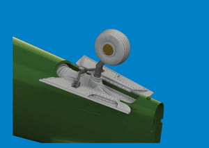 Eduard 6481100 P-40E tail wheel bay PRINT EDUARD 1/48 – image 2