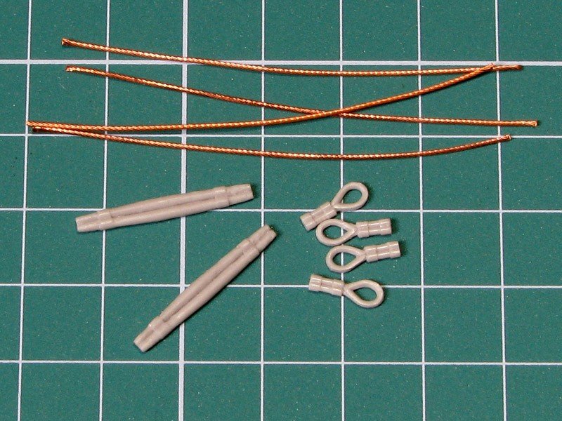 Eureka XXL ER-3546 Towing cable for Mark IV for WWII British Tanks and SPGs 1/35 – immagine 7