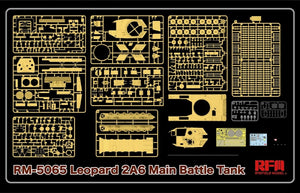 Rye Field Model 5065 Leopard 2A6 Main Battle Tank 1/35 – image 2