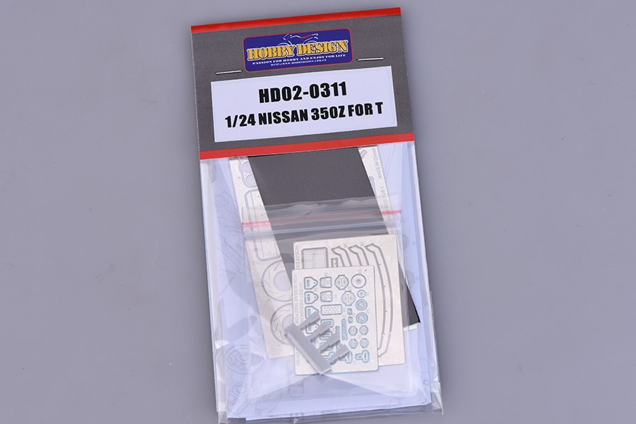 Hobby Design HD02-0311 Nissan 350Z Detail Set for Tamiya 1/24 – zdjęcie 2