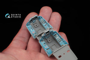 Quinta Studio QD48047 Su-30MKK 3D-Printed &amp;amp; colored Interior on decal paper (for HobbyBoss kit) 1/48 – image 7