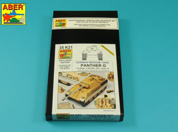 Aber 35K21 Pz. Kpfw. V Ausf. G (i Kfz.171) Panter (Tamiya)- 35 K 21 1/35