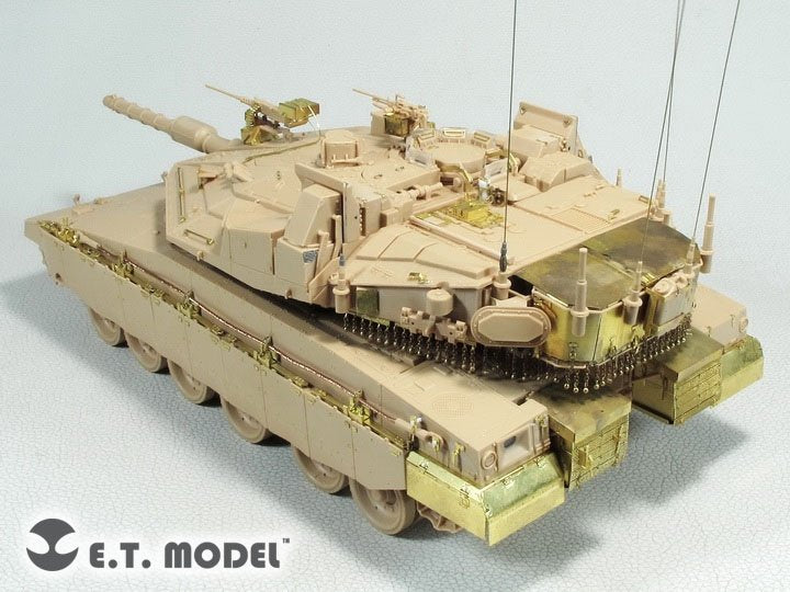 E.T. Model E35-282 Israeli Merkava Mk.4M w/Trophy Active Protection System Basic For Meng Kit 1/35 – immagine 5