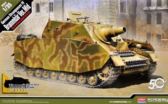 Academy 13525 German Sturmpanzer IV Brummbär 1/35