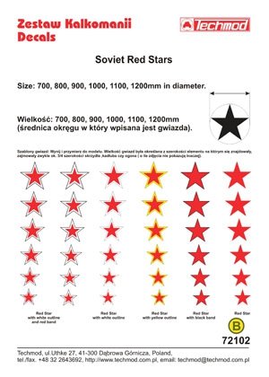 Techmod 72102 - Russian Stars 1/72 – immagine 2
