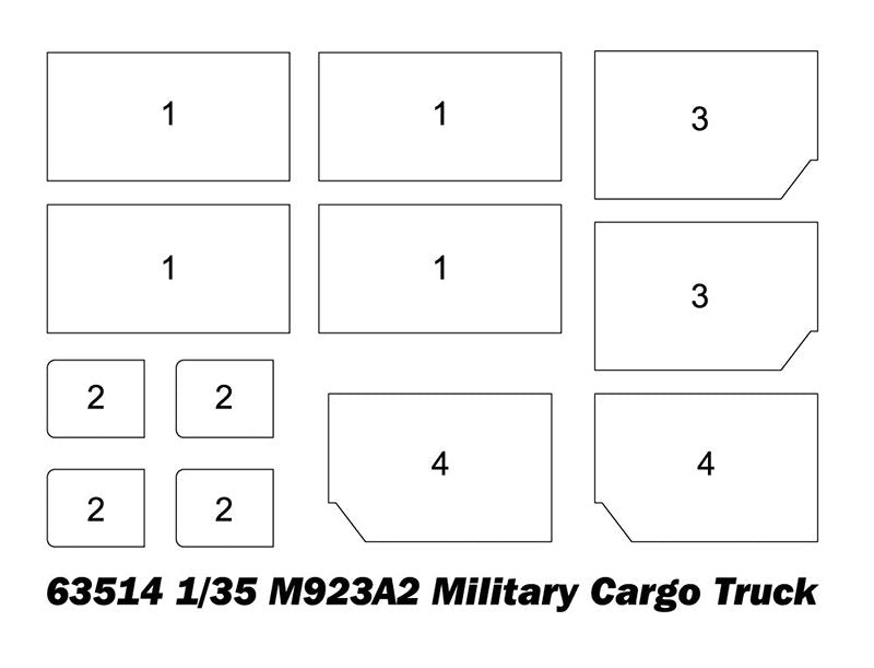 I Love Kit 63515 M925A1 Military Cargo Truck 1/35 – image 3
