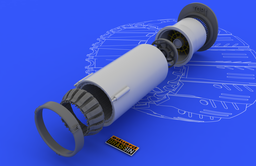 Eduard 648051 MiG-21BIS exhaust nozzle 1/48 (Eduard) – zdjęcie 3