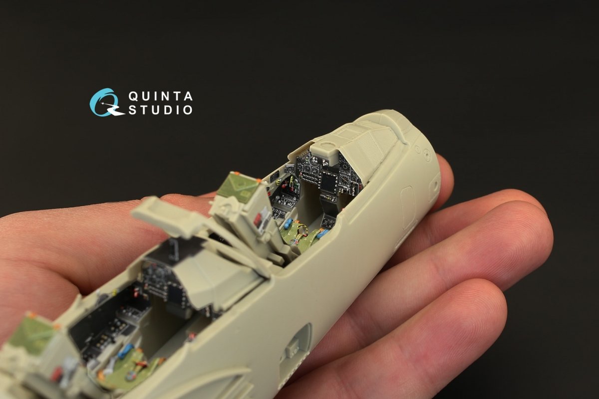 Quinta Studio QD32013 Mirage 2000N 3D-Printed &amp;amp; coloured Interior on decal paper (for Kitty Hawk kit) 1/32 – zdjęcie 8