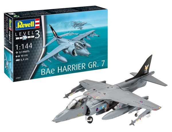 Revell 03887 Bae Harrier GR.7 1/144 – zdjęcie 2