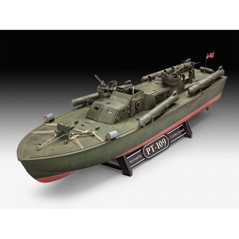 Revell 05147 Patrol Torpedo Boat PT109 Model Ship Kit 1/72 – image 2