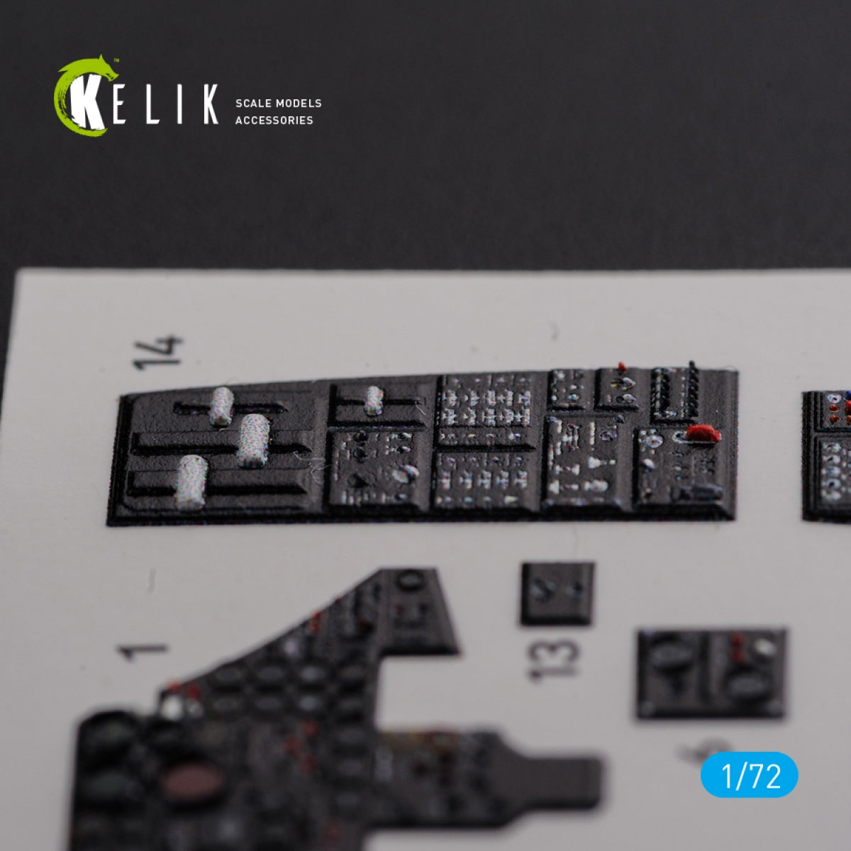 KELIK K72090 F-89 D/J Scorpion interior 3D decals for Revell kit 1/72 – immagine 6