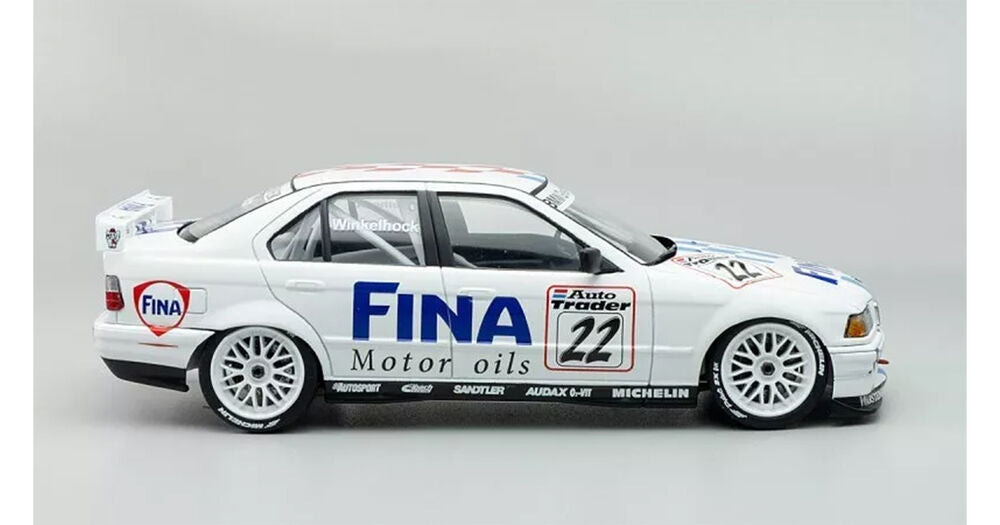 Beemax 24045 BMW 320i BTCC Brands Hatch 1996 Winner 1/24 – Bild 4