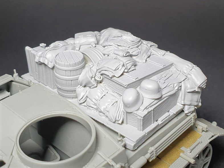 Panzer Art RE35-694 Stowage set for StuG IV/JagdPzIV and Sturmpanzer IV 1/35 – zdjęcie 4