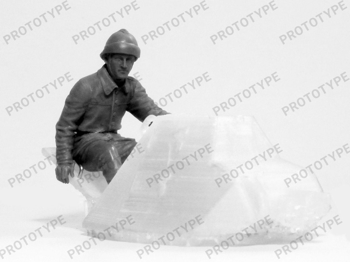 ICM 35647 WWII French Tank Crew (5 figures) 1/35 – zdjęcie 4