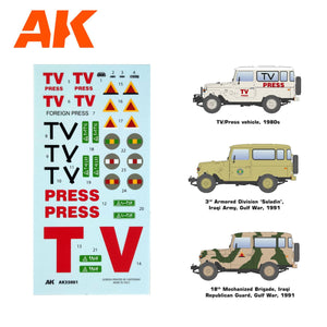 AK Interactive AK35001 FJ43 SUV WITH HARD TOP 1/35 – zdjęcie 3