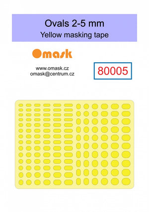 Omask X8002 Universal set 2 - yellow mask (80003, 80004, 80005, 80006, 80009) – Bild 5