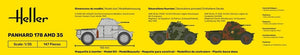 Heller 35325 Panhard 178 Starter Kit 1/35 – zdjęcie 5