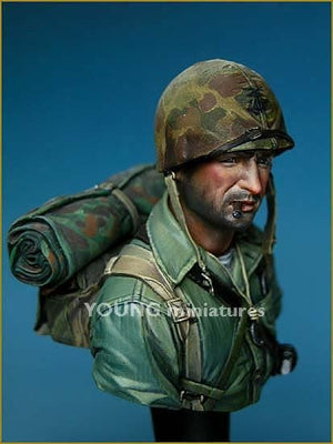Young Miniatures YM1813 SUSMC IWOJIMA 1945 1/10 – zdjęcie 2