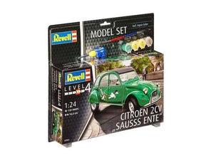 Revell 67053 Citroen 2CV Sauss Ente Model Set 1/24 – zdjęcie 2