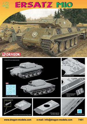 Dragon 7491 Ersatz M10 1/72 – image 2