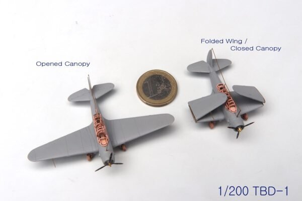 MK1 Design MS-20018 WW II USS DECK PLANE SET for CV-6 Enterprise 1/200 – zdjęcie 15