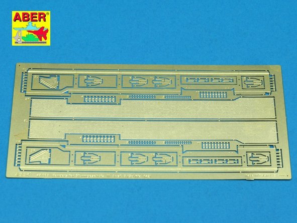 Aber 48005 Fenders for german anti-tank self proppeled gun Stug.III, Ausf.B and tank PzKpfw III, Ausf.L 1/48