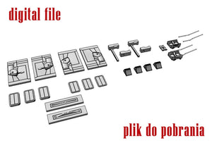 Arma Hobby 70060 USN/RN Escort Carrier Deck / USN/RN Pokład Lotniskowca Eskortowego 152x152mm (6 cali na 6 cali) 1/72 – imagen 9