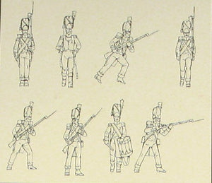 Hat 8166 French Line Grenadiers 1805-1812 1/72