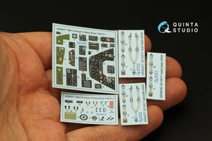 Quinta Studio QD48377 TBM-3 Avenger 3D-Printed &amp;amp; colored Interior on decal paper (Hobby Boss) 1/48 – image 7