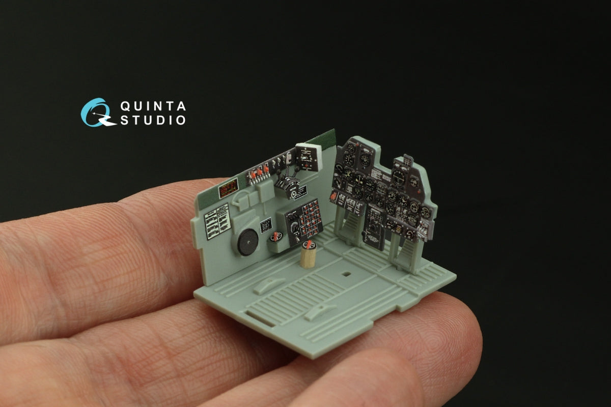 Quinta Studio QD48442 P-47N Thunderbolt 3D-Printed coloured Interior on decal paper (Academy) 1/48 – zdjęcie 9
