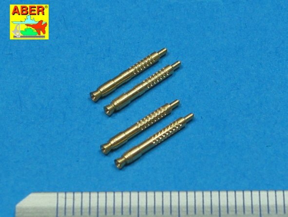 Aber A32011 Set of 4 barrel tips for German 13 mm MG 131 aircraft machine gun 1/32 – zdjęcie 2