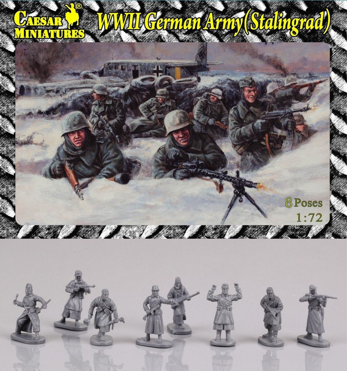 Caesar Miniatures HB09 WWII Germans Army (Stalingrad) 1/72