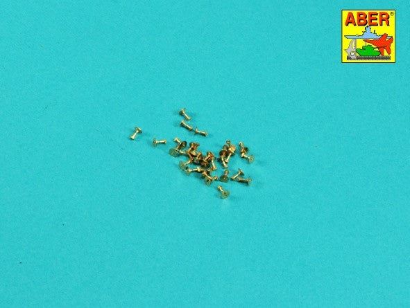 Aber 16113 Turned Hexagonal bolts (1,34x1,60mm) x 30 pcs – zdjęcie 3