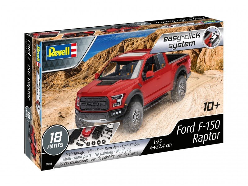 Revell 07048 Ford F-150 Raptor 1/25 