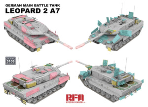 Rye Field Model 5108 Leopard 2 A7 German Main Battle Tank 1/35 – zdjęcie 7