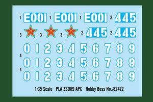 Hobby Boss 82472 PLA ZSD89 APC 1/35 – zdjęcie 2