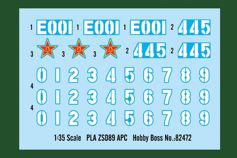 Hobby Boss 82472 PLA ZSD89 APC 1/35 – zdjęcie 2