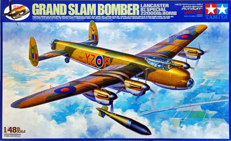 Tamiya 61504 Lancaster BI Grand Slam 1/48