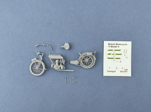 Copper State Models B35-001 British Motorcycle Tr.Model H 1/35 – zdjęcie 4