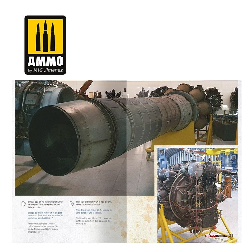AMMO of Mig Jimenez 6084 MIG-17F / LIM-5 / SHENYANG J-5 - VISUAL MODELERS GUIDE (Multilingual - English, Spanish, German) – zdjęcie 3