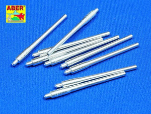 Aber 350L-09 Set of 9 pcs 460 mm barrels for Japanese ships Yamato and Musashi 1/350 – image 3