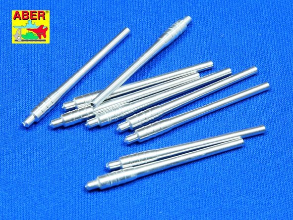 Aber 350L-09 Set of 9 pcs 460 mm barrels for Japanese ships Yamato and Musashi 1/350 – image 3