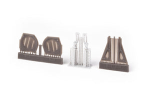 Eduard 6481161 P-51D undercarriage legs PRINT for EDUARD 1/48