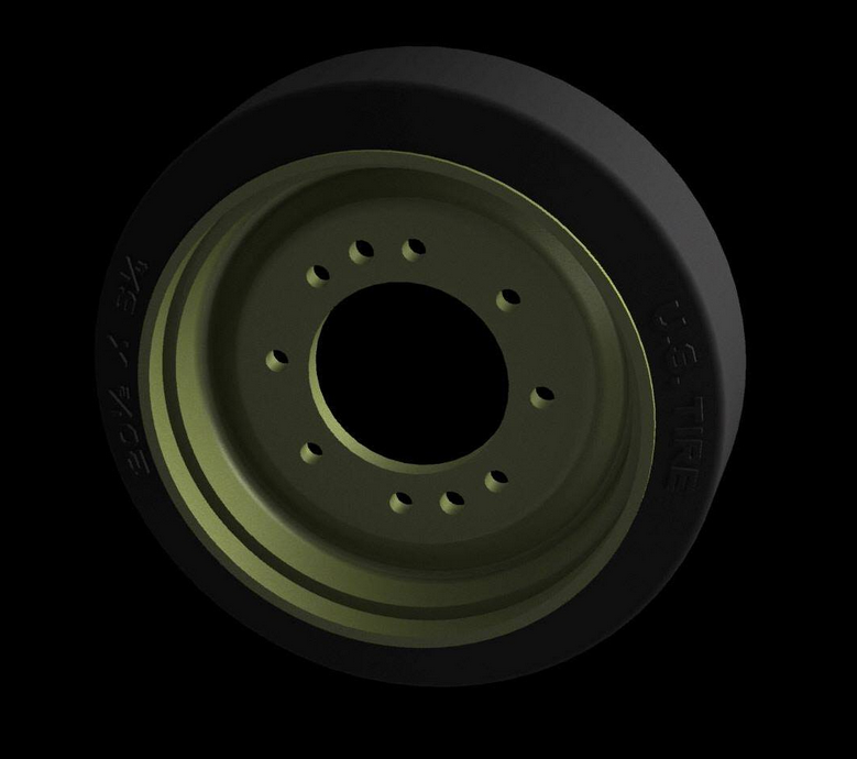 Panzer Art RE35-653 M4 “Sherman” HVSS spare road wheels (2pcs) 1/35 – image 2
