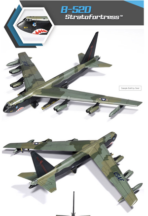 Academy 12632 USAF B-52D Stratofortress 1/144 – zdjęcie 5
